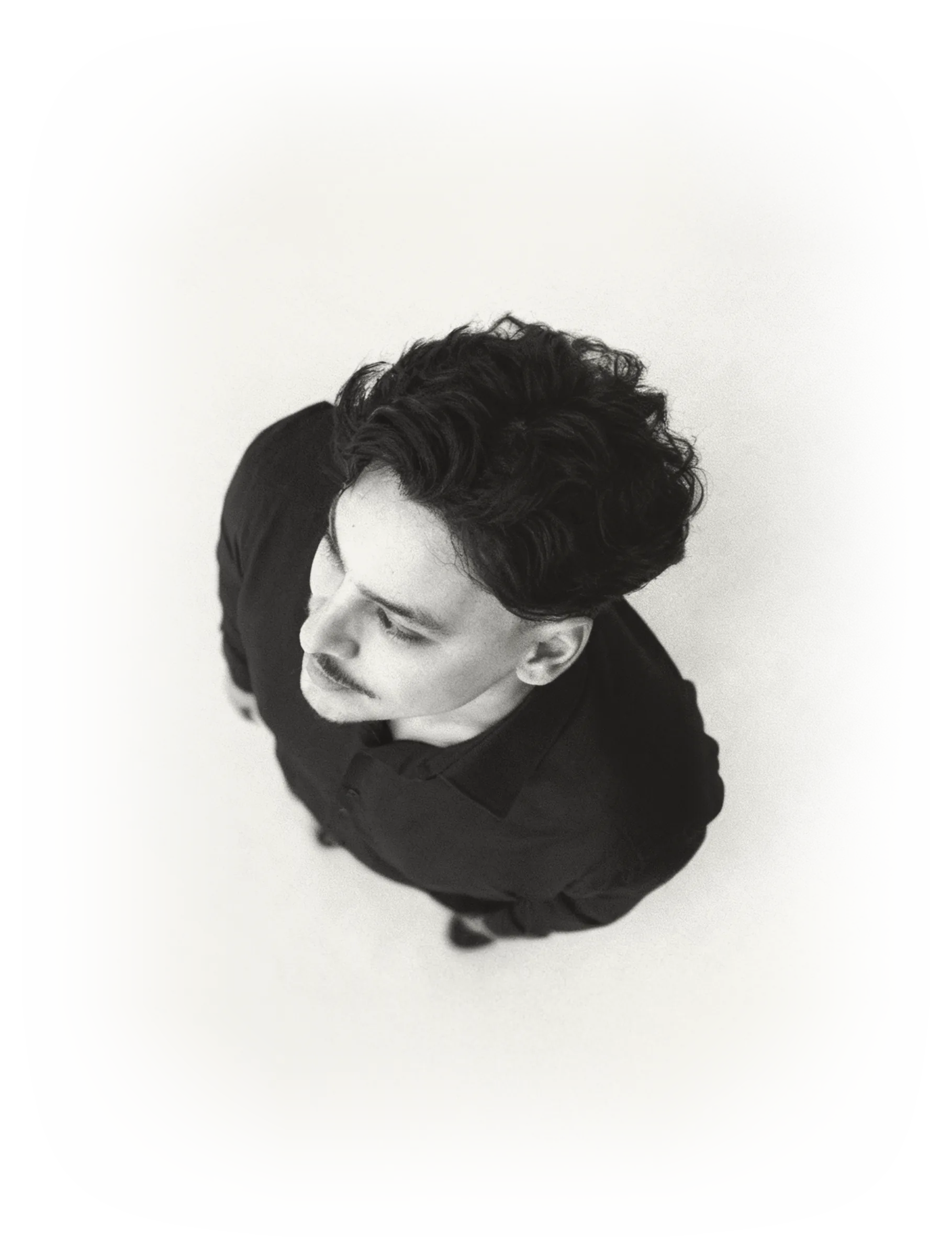 El Mehdi Bouychou, photographed from directly above