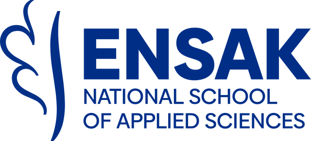 The ENSA Kenitra logo